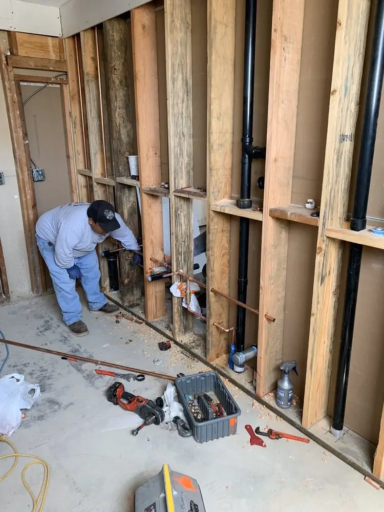 Commercial rough-in plumbing for Gas Line Repair in Tamaqua